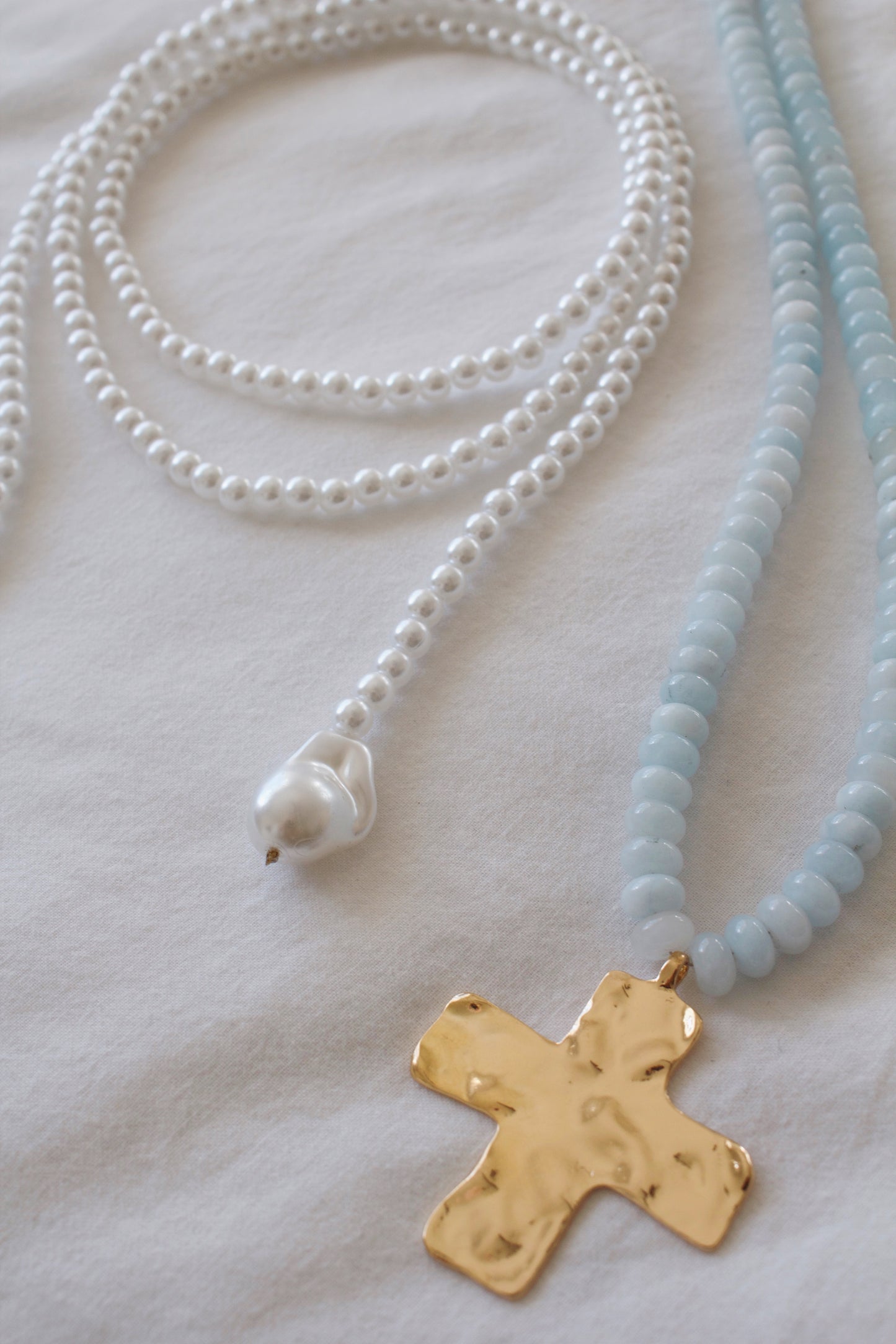 Pearl Wrap Necklace