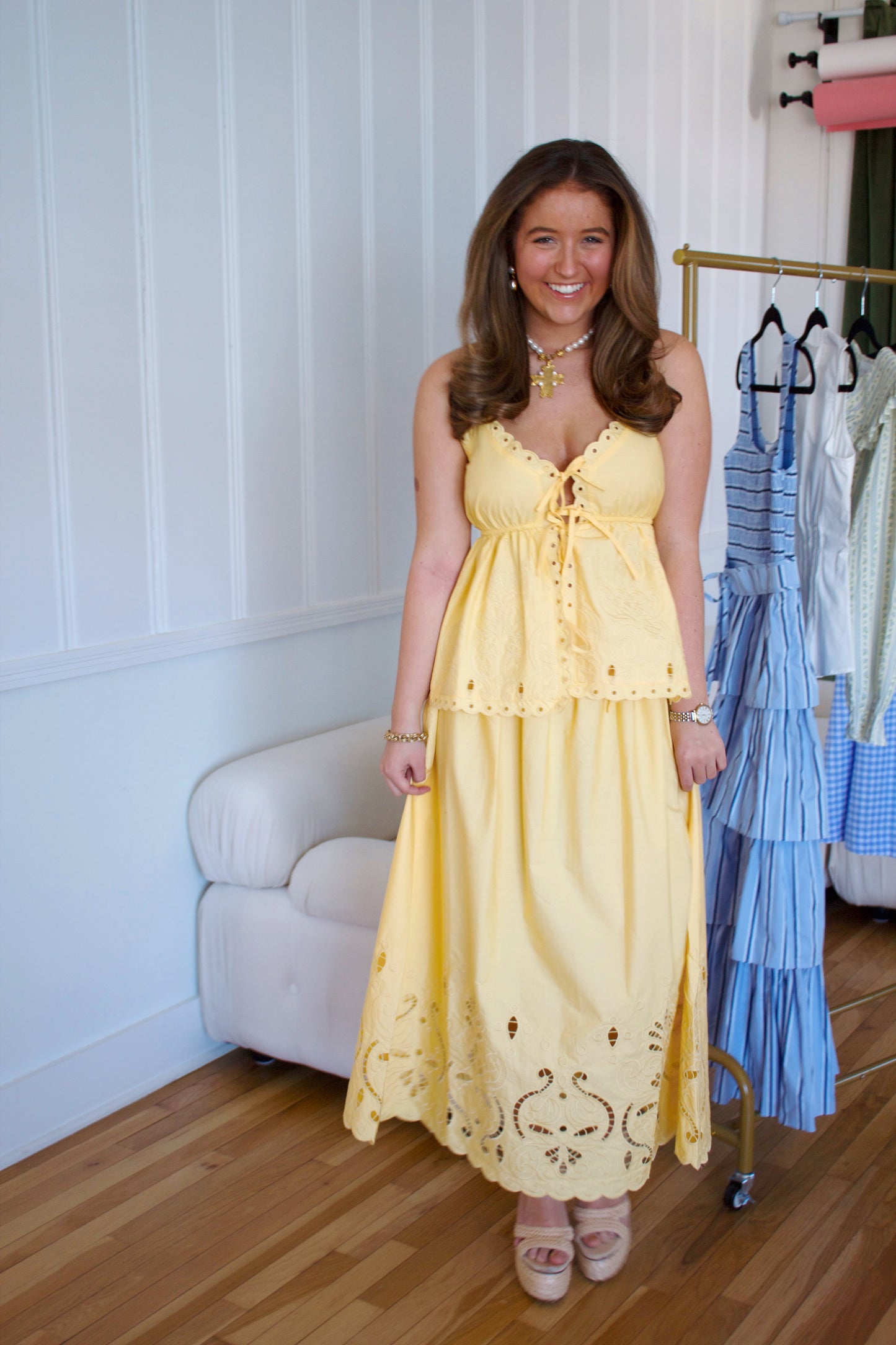 Top | Lemon Twist Light Yellow Set