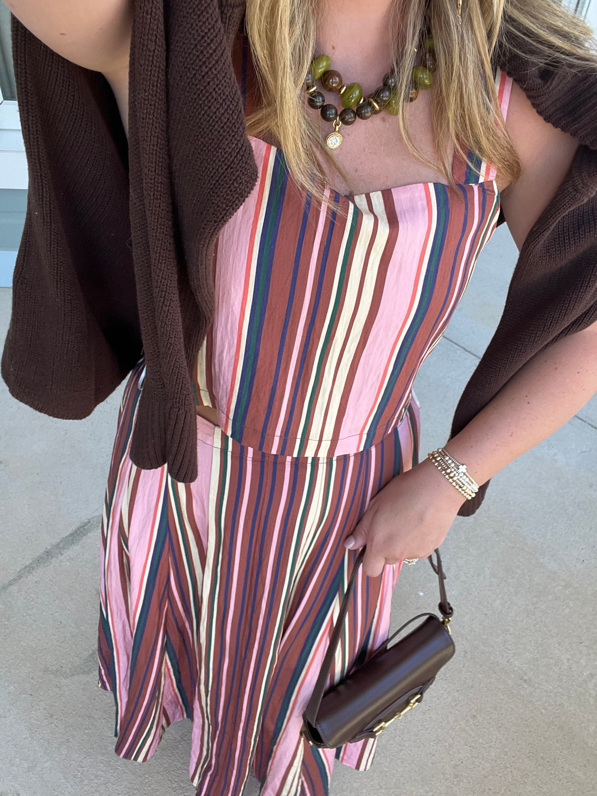Autumn Stripes Two Piece Set