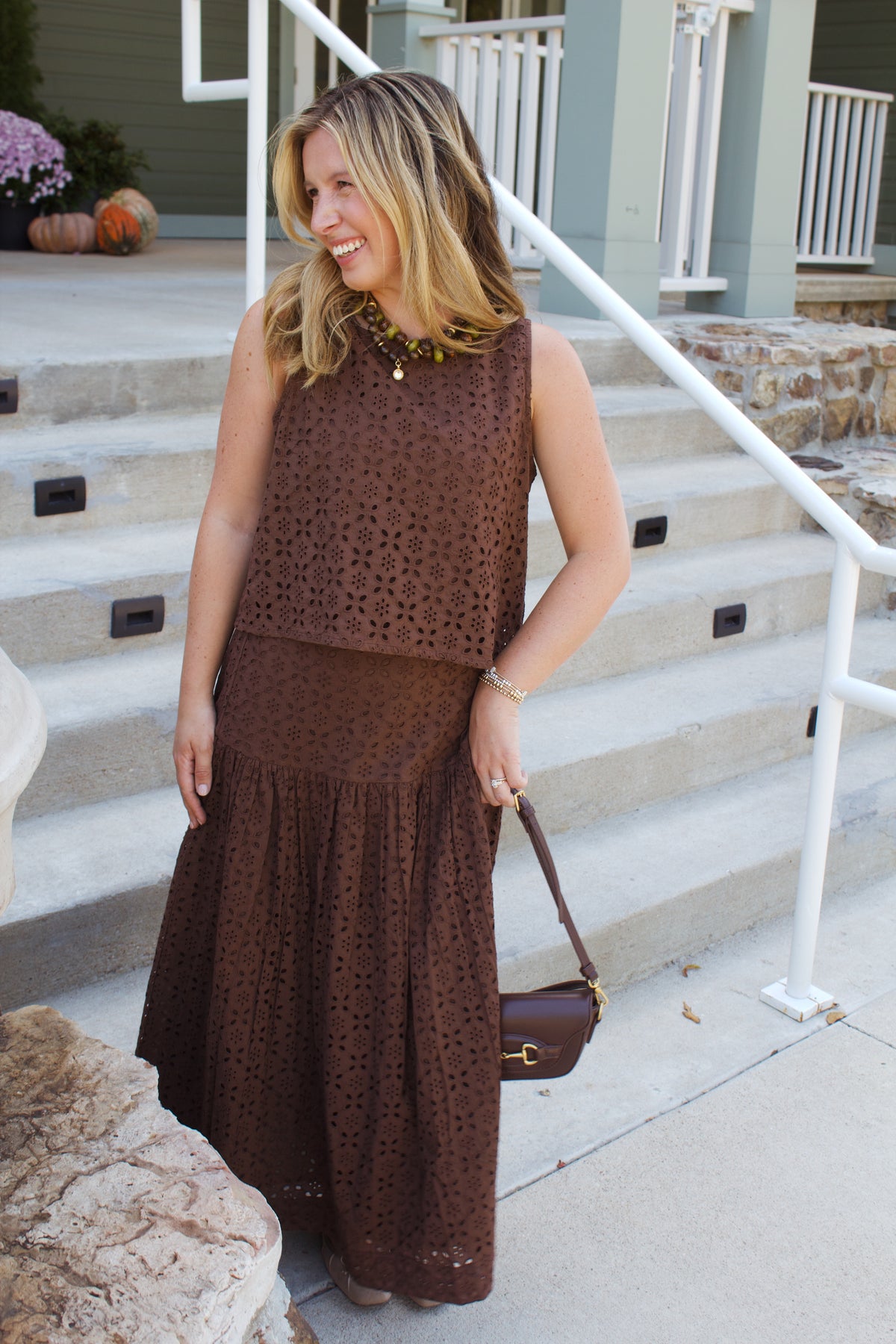 Rylee Chocolate Drop Waist Set