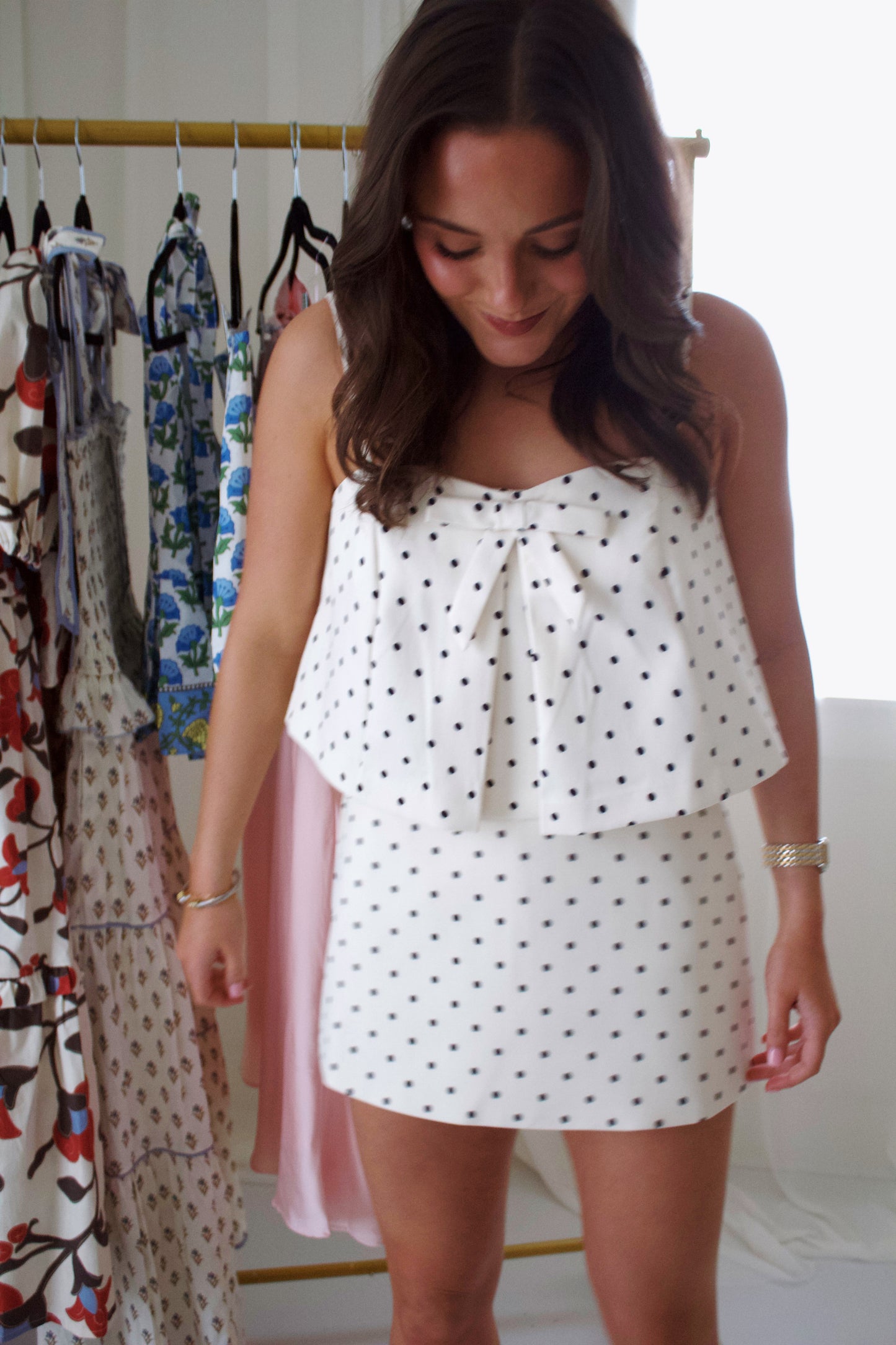 Amour Polka Dot Two Piece Set