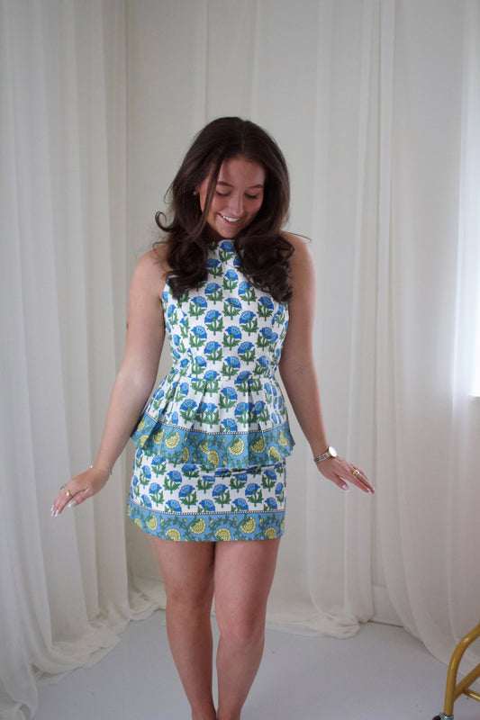 Capri Block Print Set