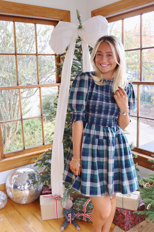 Eloise Plaid Dress