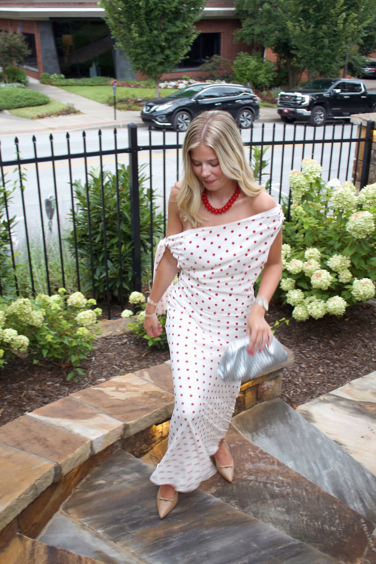 Maddy Polka Dot Maxi Set