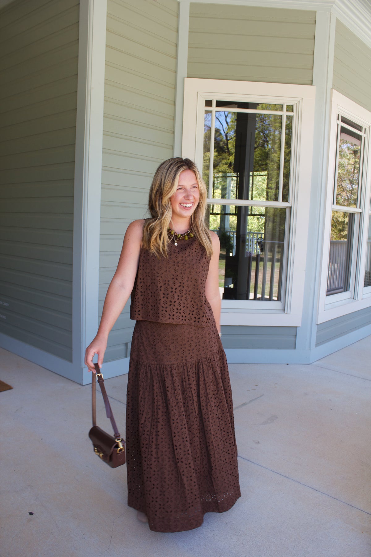 Rylee Chocolate Drop Waist Set