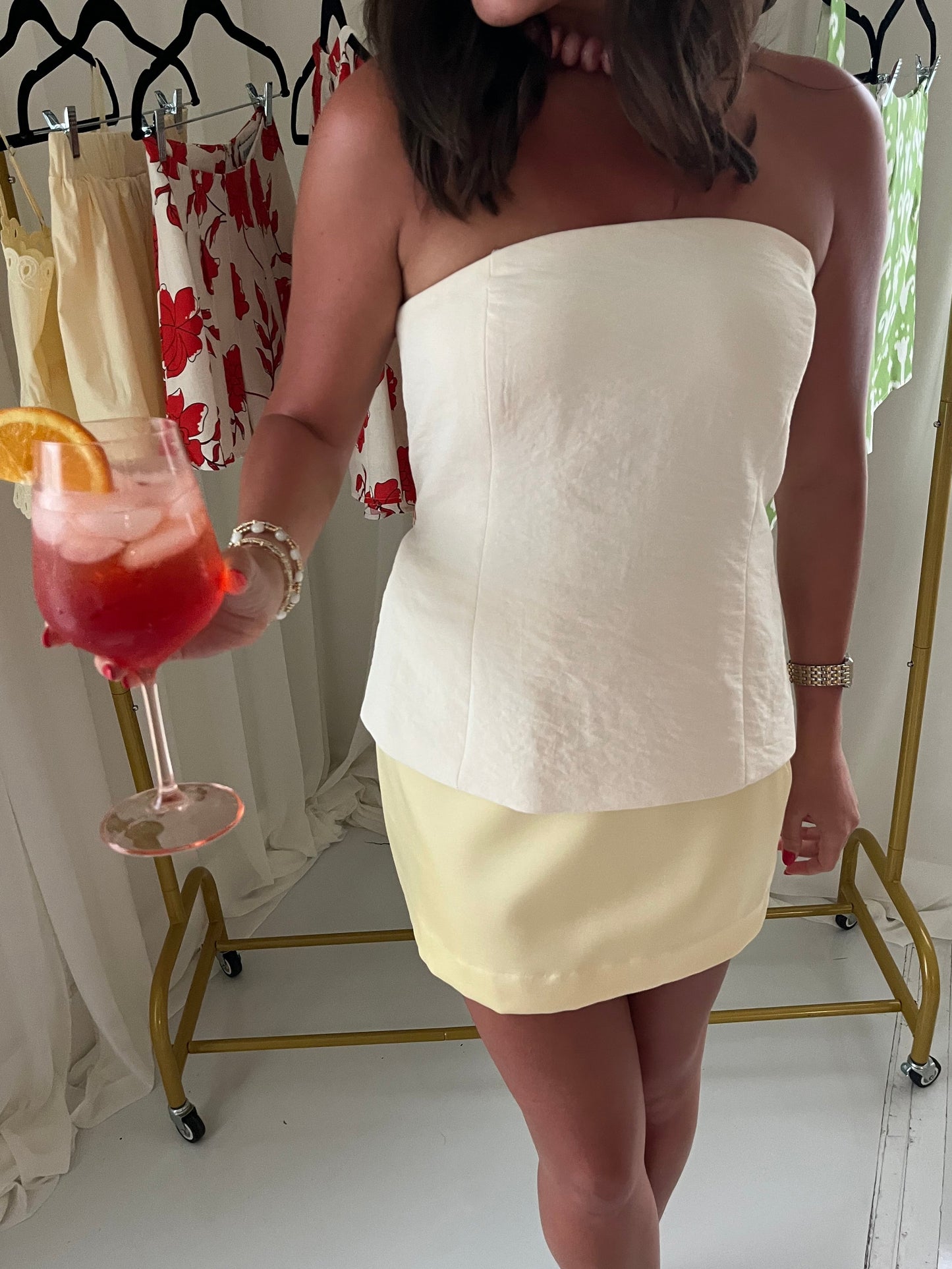 Golden Hour Satin Style Skirt