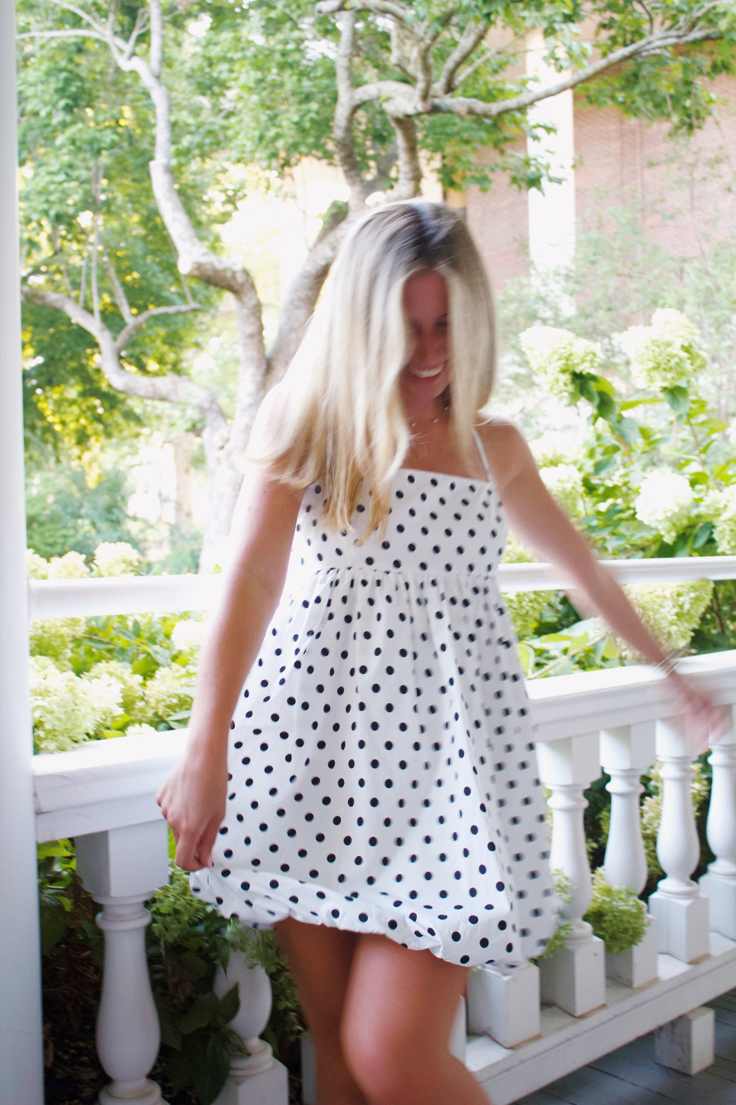 Bubble the Fun Polka Dot Dress