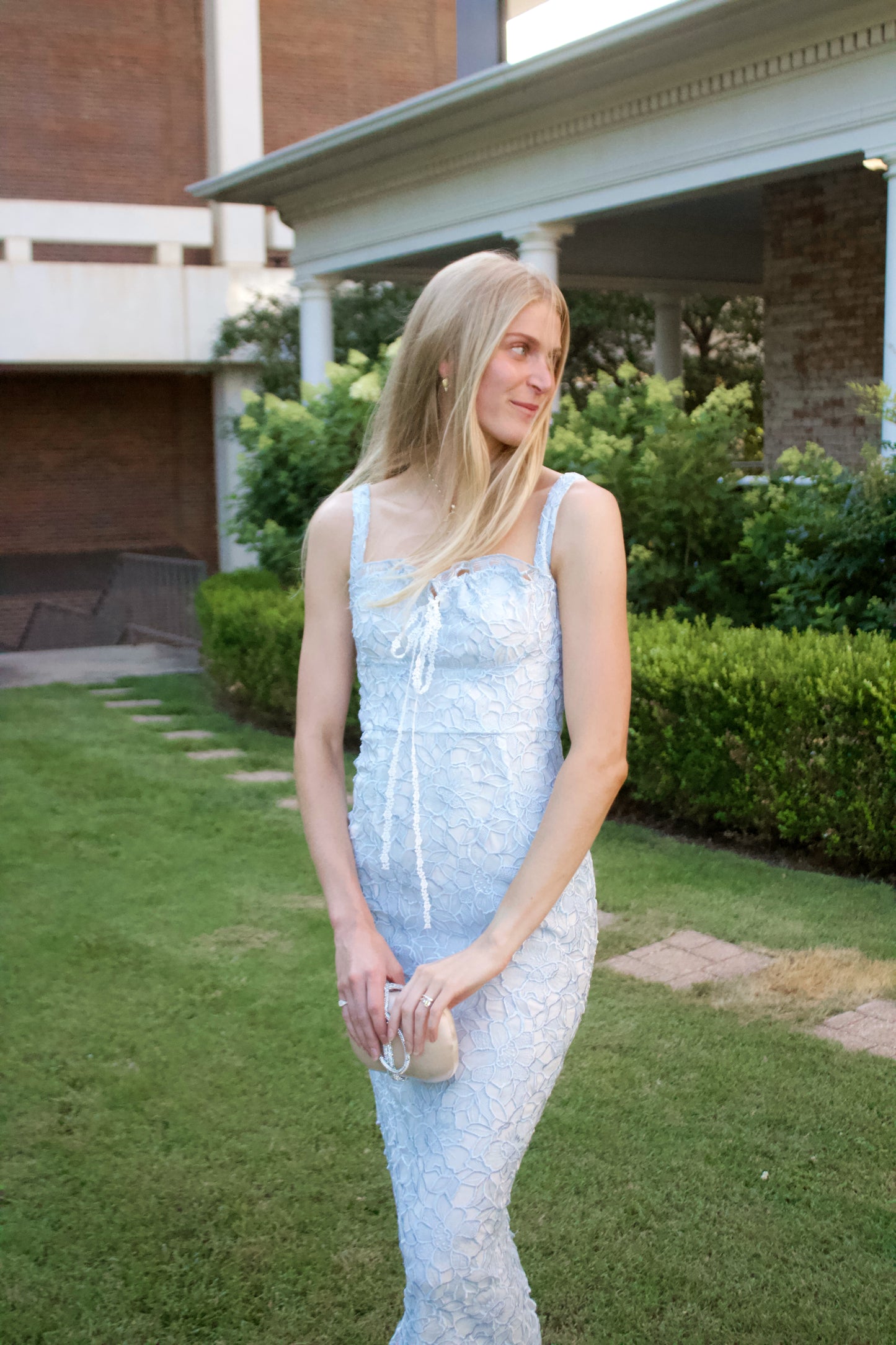 Ashlyne Powder Midi Blue